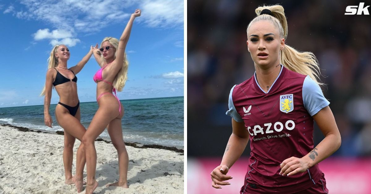 Aston Villa Star Alisha Lehmann Flaunts Bikini Body Alongside Real