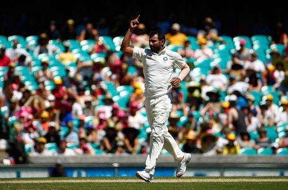 Shami broke through with two in an over to peg back Sri Lanka