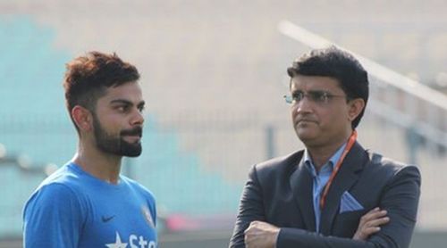 Sourav Ganguly Virat kohli India Cricket