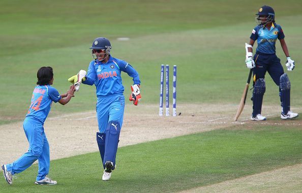 Sri Lanka v India - ICC Women&#039;s World Cup 2017 : News Photo