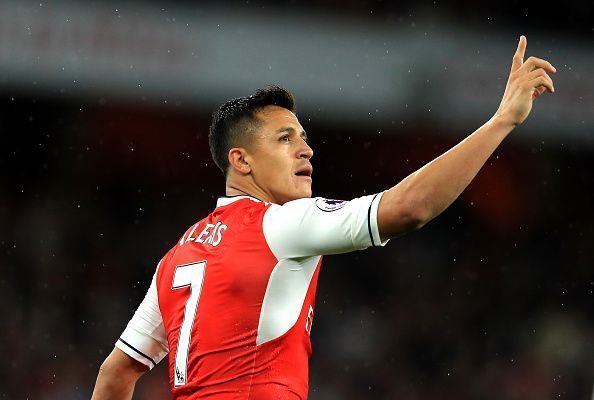 Sanchez had his best ever season in 2016/17