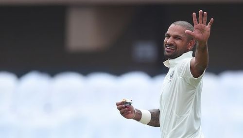 Dhawan scored 190 runs