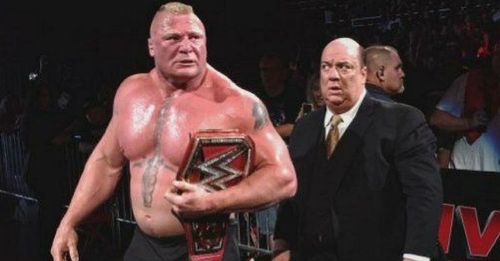 Brock Lesnar made an appearance at a Smackdown Live event in Detroit