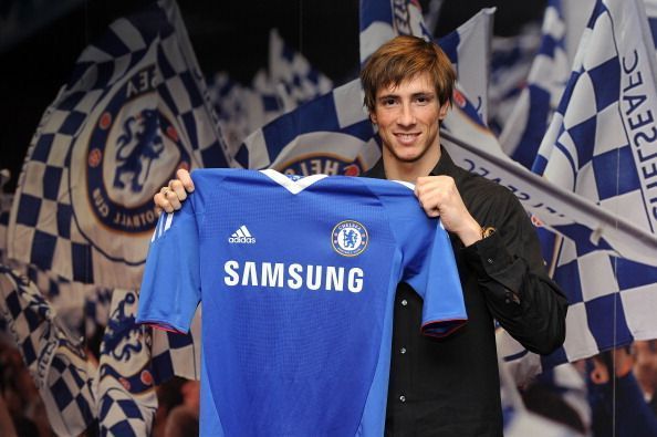 Most expensive Spanish footballers Fernando Torres