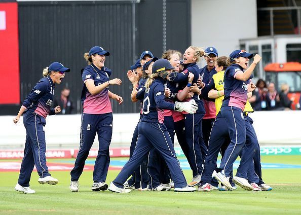 2017 ICC Womens World Cup Final England Women v India Women July 23rd : News Photo