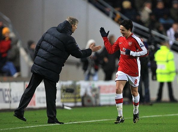 Arsene Wenger Samir Nasri