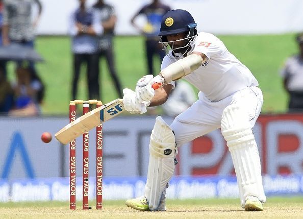 Perera compiled his fifth Test half-century and looked good for a hundred before he ran out of partners