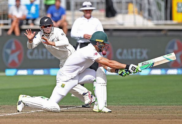 New Zealand v South Africa - 3rd Test: Day 2