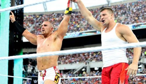 Where does Mojo Rawley's surprizing win of the Andre the Giant Memorial Battle Royal and subsequent disappearnce rank?