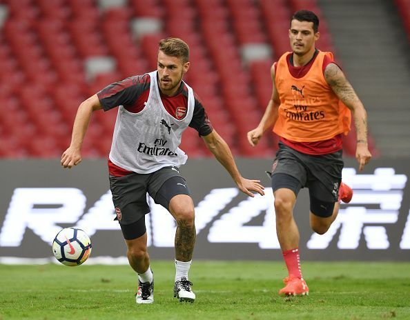 Granit Xhaka Aaron Ramsey