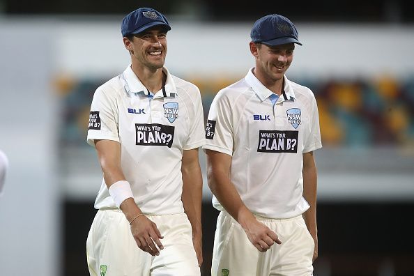 Sheffield Shield - QLD v NSW: Day 2