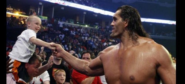 The Great Khali with the WWE Universe