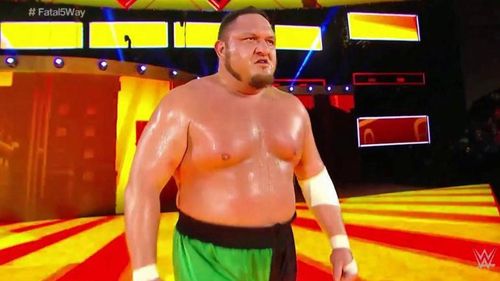 Samoa Joe is open to facing any of the WWE's top stars at Mania.