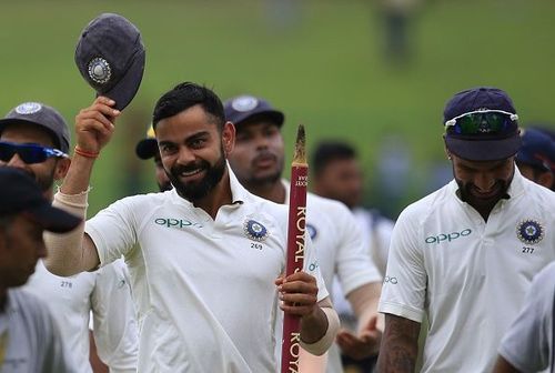 Sri Lanka v India - Cricket, 3rd Test - Day 3 : News Photo