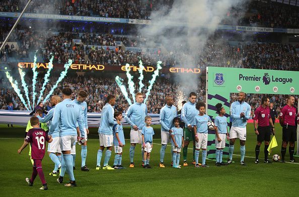 Manchester City v Everton - Premier League - Etihad Stadium : News Photo