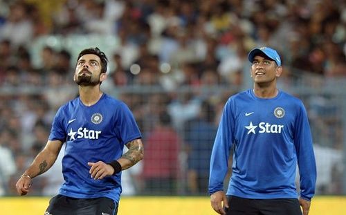 Virat Kohli MS Dhoni India Cricket