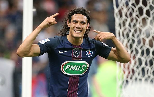 Edinson Cavani goals 2017