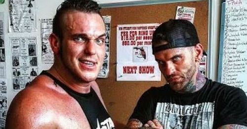 Sam Adonis and Corey Graves