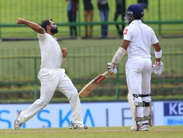 Shami provided some of the brief moments of excitement