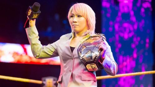 Asuka has relinquished her championship 