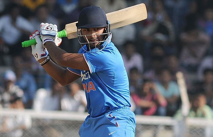 Pant in action for India A against England earlier this year