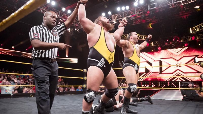 Heavy Machinery decimated their jobber opponents 