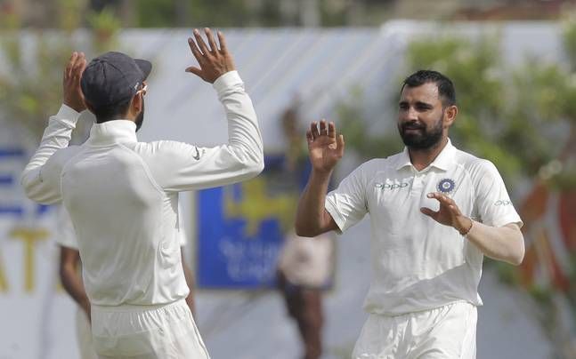 Shami bowled pretty well throughout the match