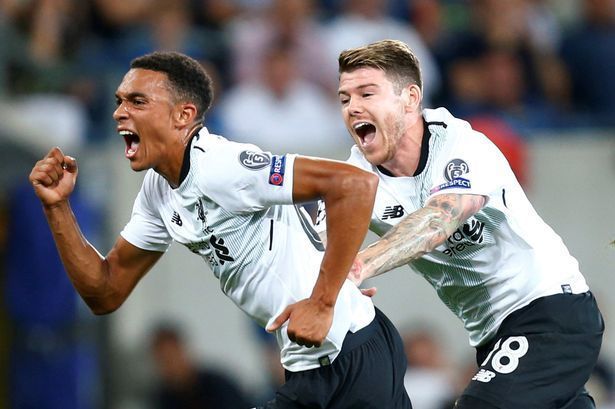 Trent Alexander-Arnold, Alberto Moreno