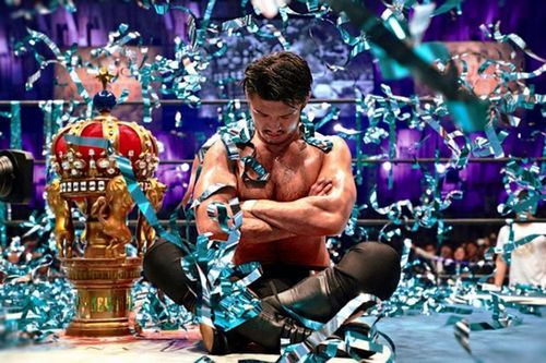 Shibata won this year's New Japan Cup tournament 