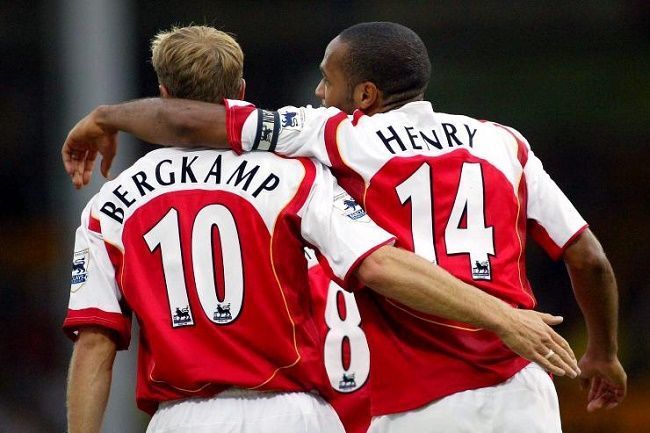 Dennis Bergkamp Thierry Henry