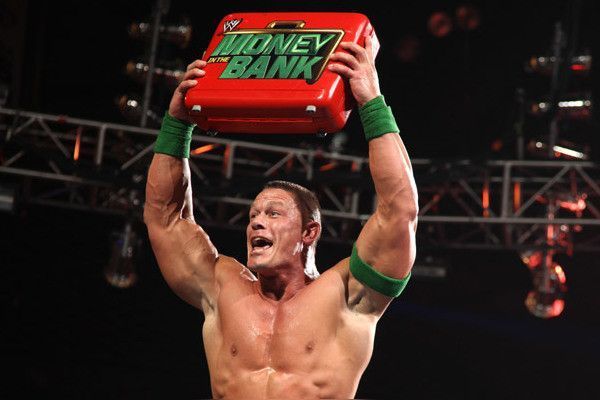John Cena won the Money in the Bank briefcase in 2012