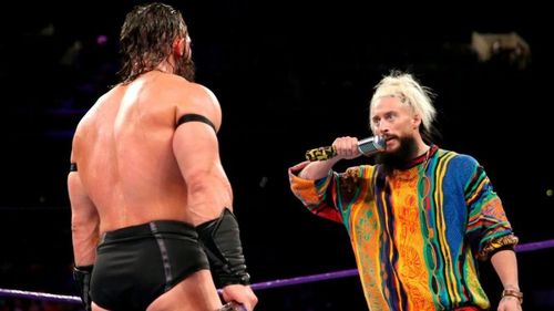 Enzo confronted Neville at the end of this week's 205 Live