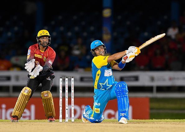 2017 Hero Caribbean Premier League - St Lucia Stars v Trinbago Knight Riders