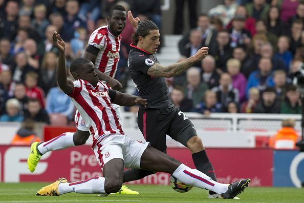 Kurt Zouma Stoke City Arsenal