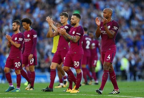 Brighton and Hove Albion v Manchester City - Premier League : News Photo