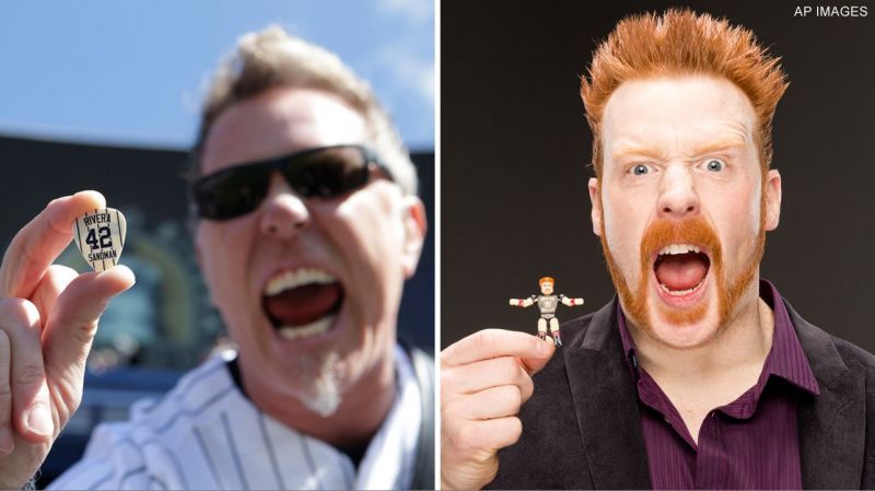 He&#039;s a ginger Hetfield!