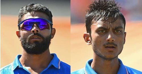 Ravindra Jadeja and Axar Patel are competing for the spin-bowling all-rounder's role