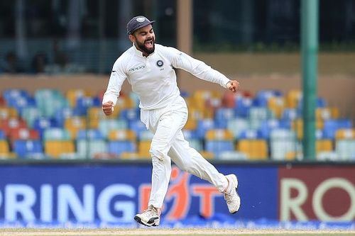 Sri Lanka v India - Cricket, Day 4 : News Photo