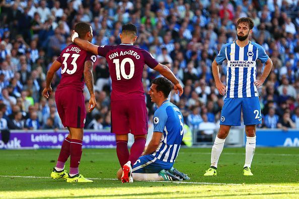 Brighton and Hove Albion v Manchester City - Premier League