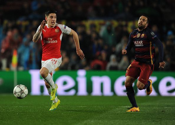 Arsenal Hector Bellerin Barcelona