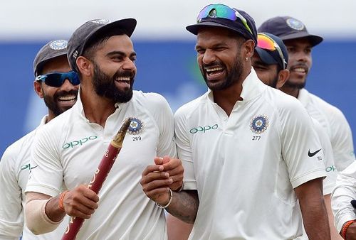 Kohli and Dhawan breezed through the Test series against Sri Lanka