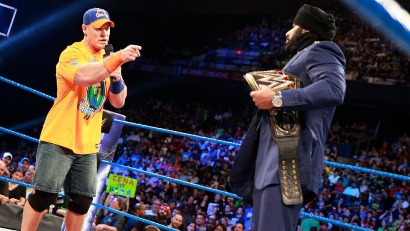 Will Jinder Mahal get his wish of facing John Cena?