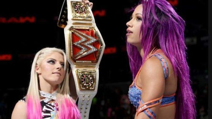 Alexa Bliss and Sasha Banks do not get along