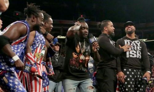 The New Day have been involved in a long-running feud with The Usos. 