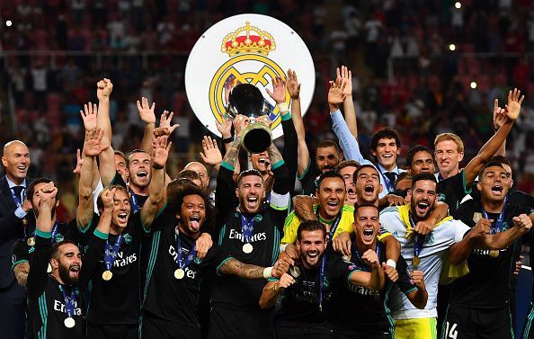 Real Madrid v Manchester United: UEFA Super Cup