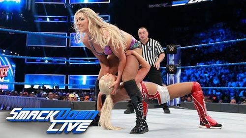 Charlotte Flair made light of her wardrobe malfunction against Lana.