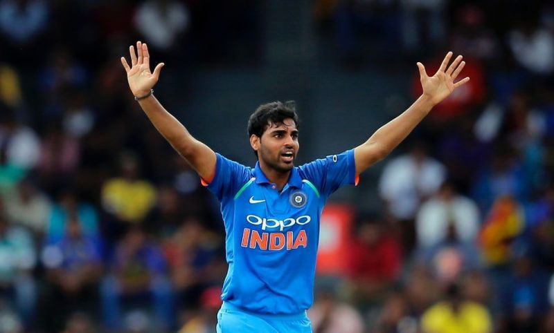 Bhuvi got rid of both openers early in the innings