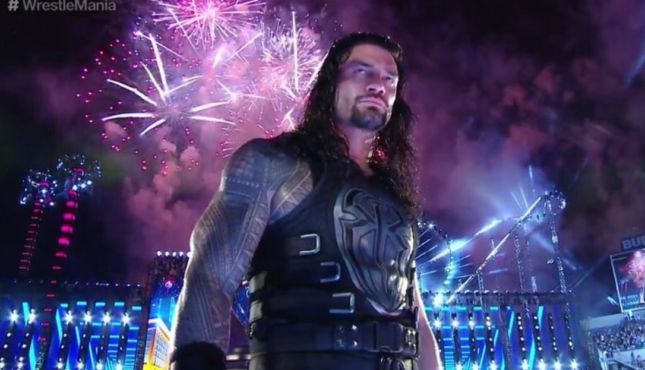 &lt;p&gt;​&lt;/p&gt;&lt;p&gt;Roman Reigns At Wrestlemania With Pyro!&lt;/p&gt;&lt;p&gt;E