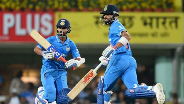 Virat Kohli and Ajinkya Rahane&#039;s brilliant batting took India to a challenging total