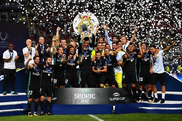 Real Madrid v Manchester United: UEFA Super Cup